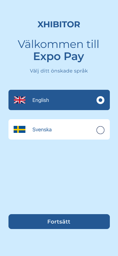 ExpoPay Exhibitor App - Screenshot 1