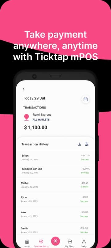 Ticktap mPOS - Screenshot 5
