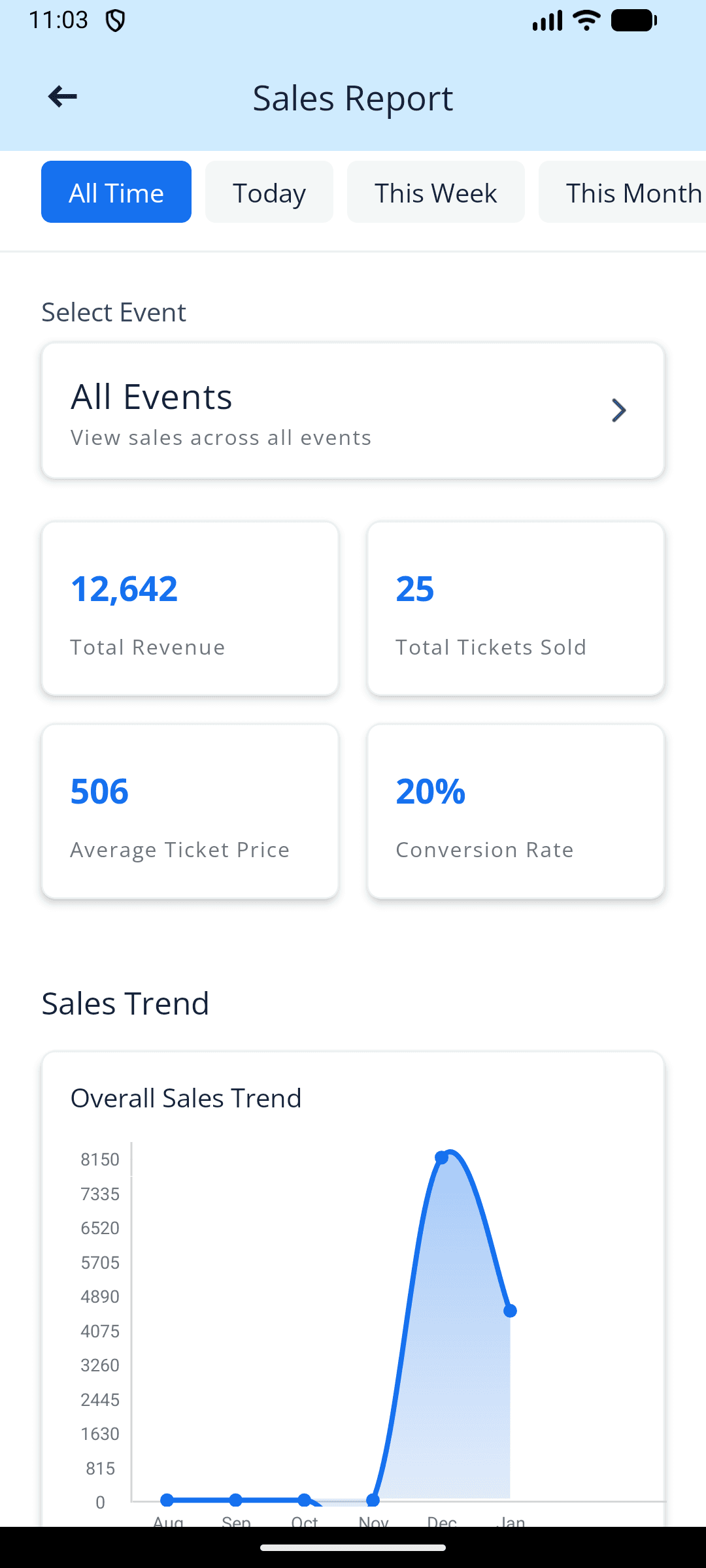 ExpoPay Exhibitor App - Screenshot 5